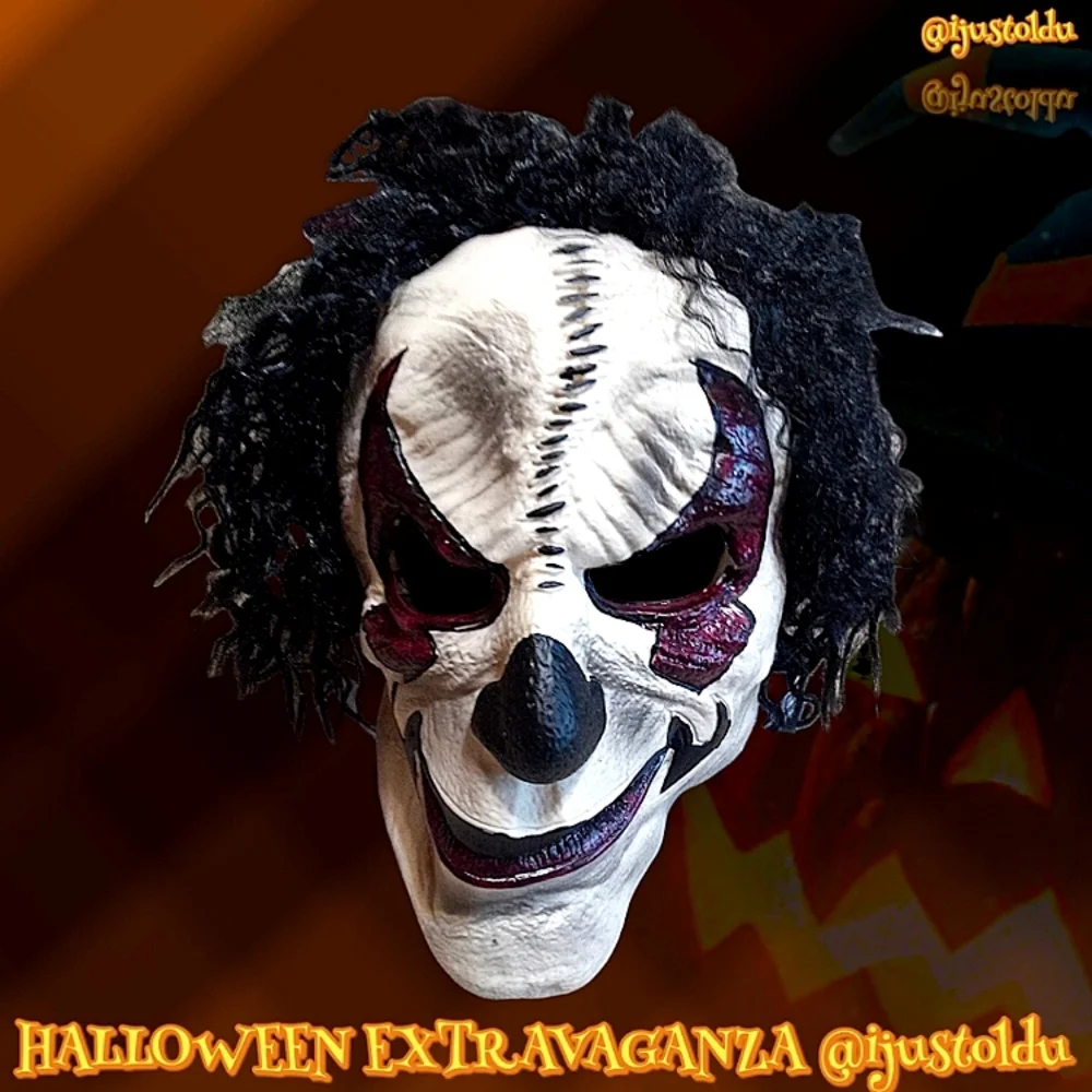 Halloween Cosplay Costume Event | Freakshow Clown Mask | High Quality Prof Grade